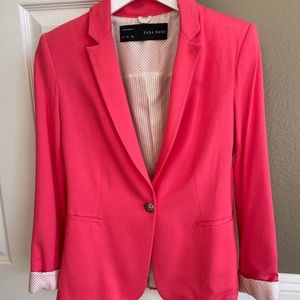 Pink Zara Jacket / Blazer - Size Small - EUC!